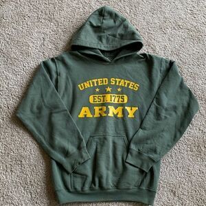 Vintage Green and Yellow Hoodie